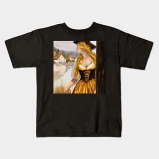 witch art Kids T-Shirt